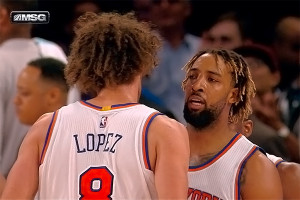 Derrick Williams finished with 18 points