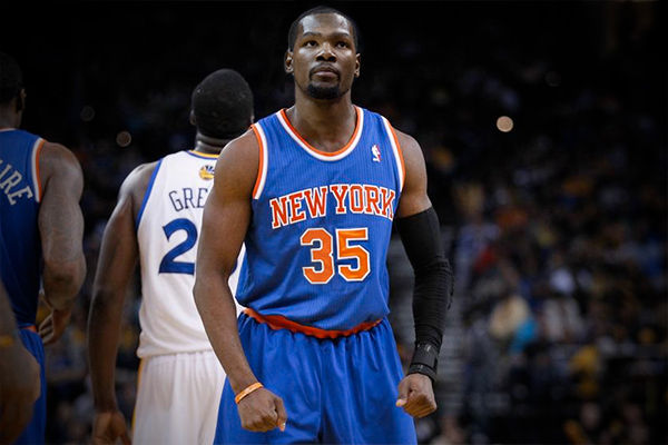 Image result for images of kevin durant as a knick