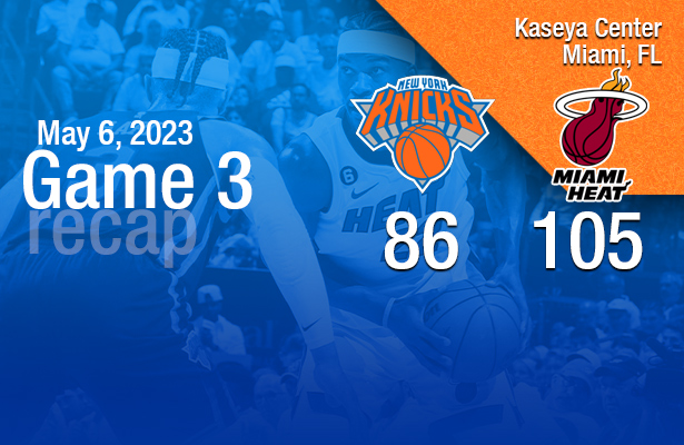 Jimmy Butler returns to hand the Knicks a 105-86 blowout